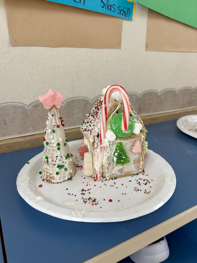1st grade gingerbread houses