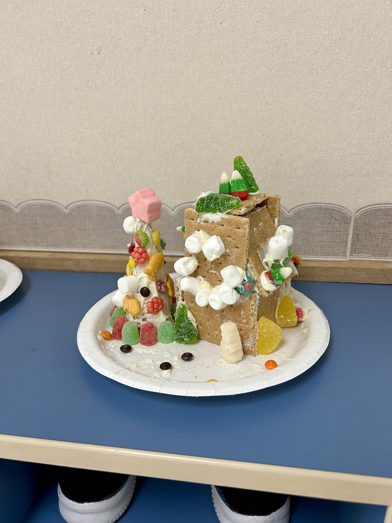 1st grade gingerbread houses