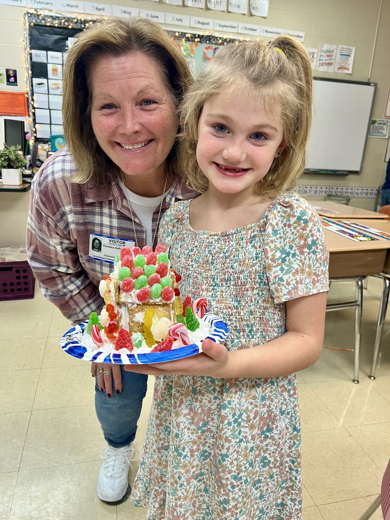 1st grade gingerbread houses