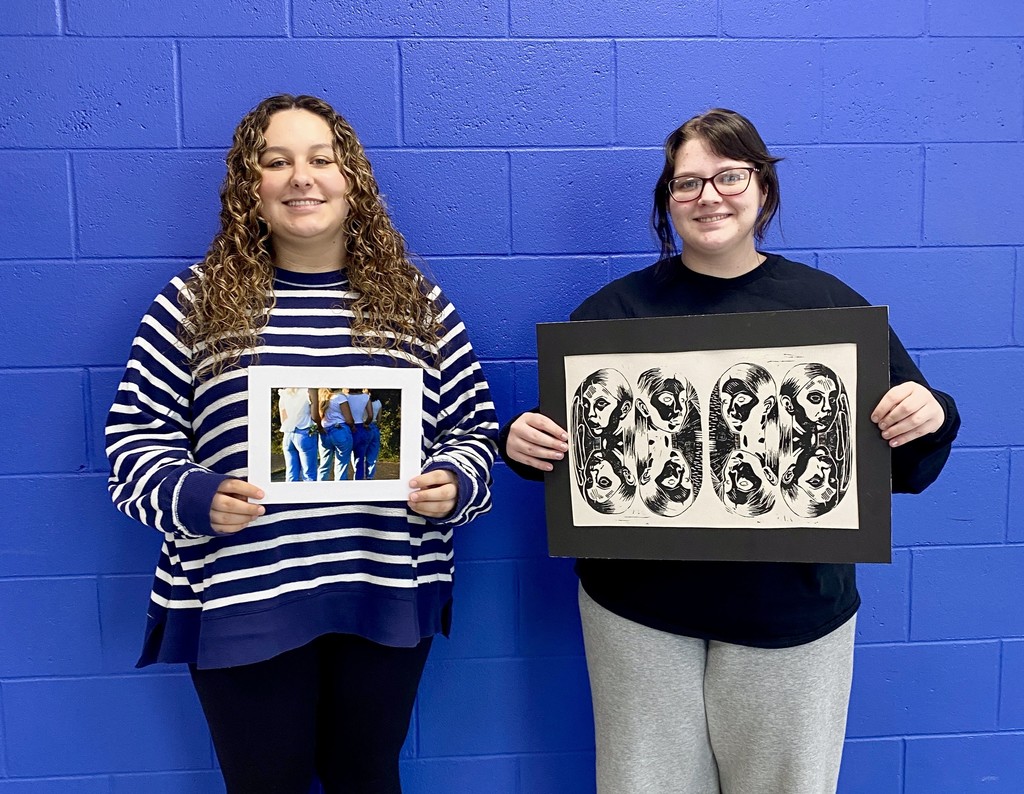 Jaedyn Burns and Alyssa Downham