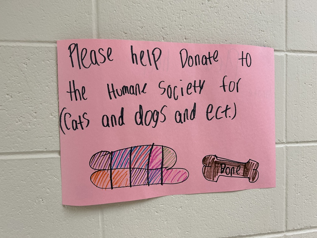 Pet supply drive poster