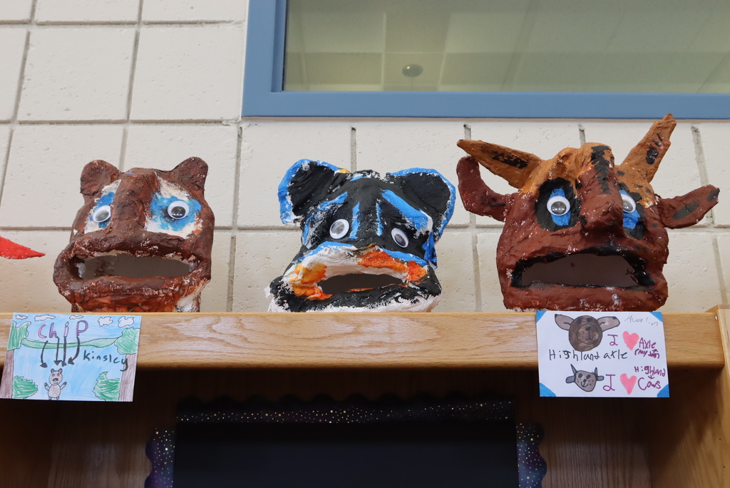 Paper mache heads