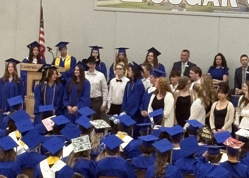 CHS Choir performing at the Class of 2026 Graduation Ceremony, May 17, 2026.
