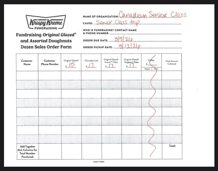 Krispy Kreme Fundraiser 