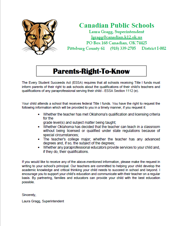 Right to Know image