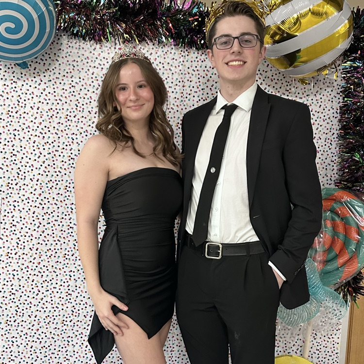Winter Ball King and Queen