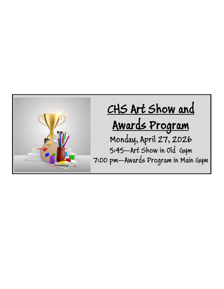 Art Show & Awards Program at CHS