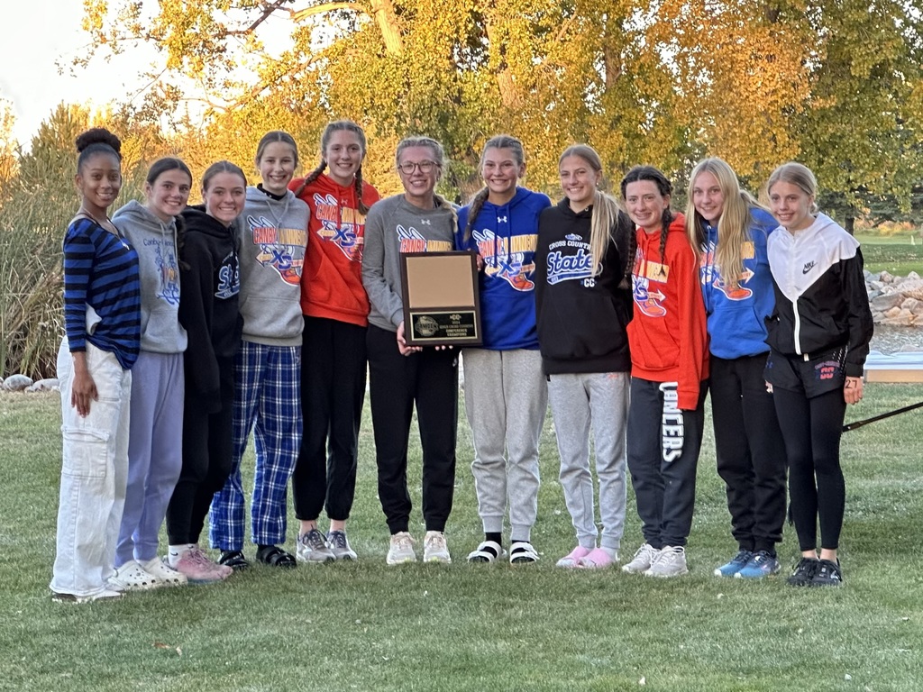 Girls 2024 Cross Country Conference Champions Photo