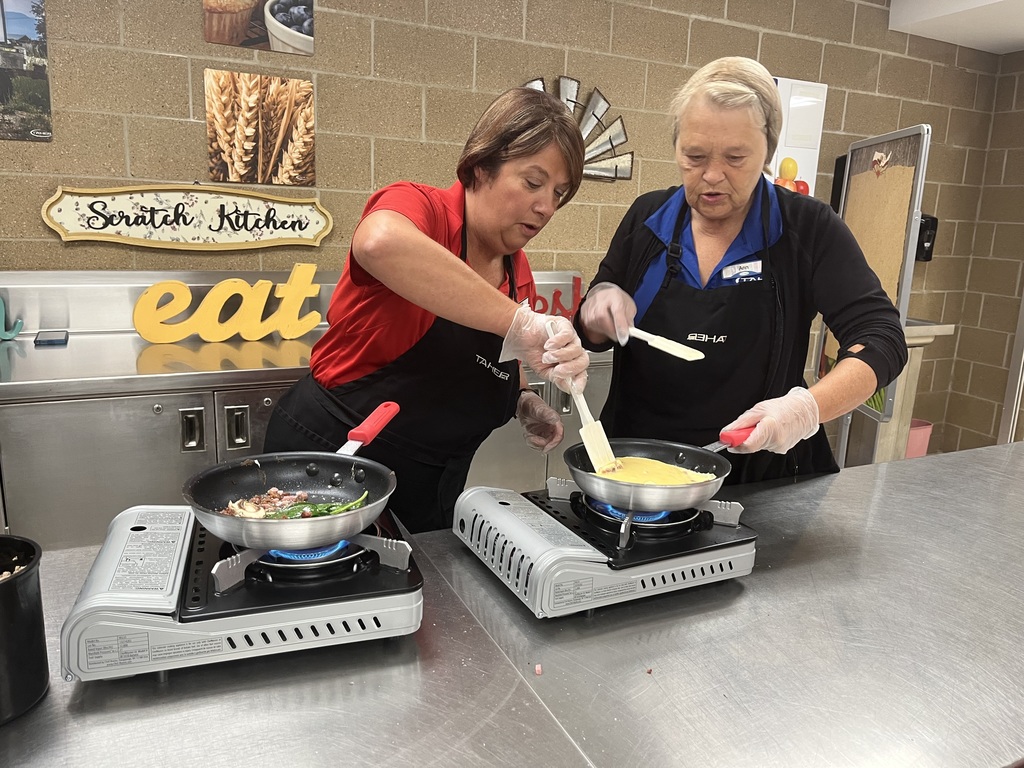 Cooking Omelets in the Kitchen