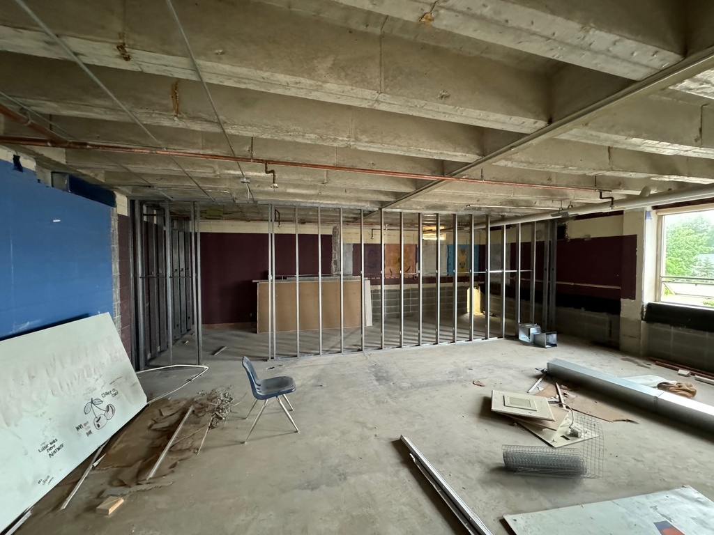 Renovation to art classroom