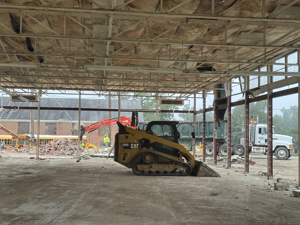 cafeteria demolition