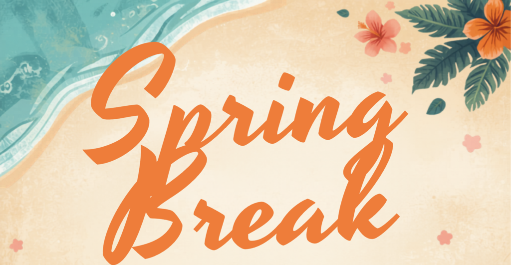spring break graphic