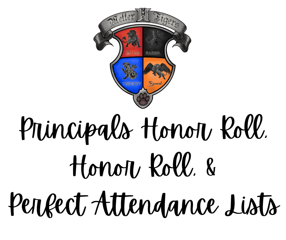graphic for honor roll lists