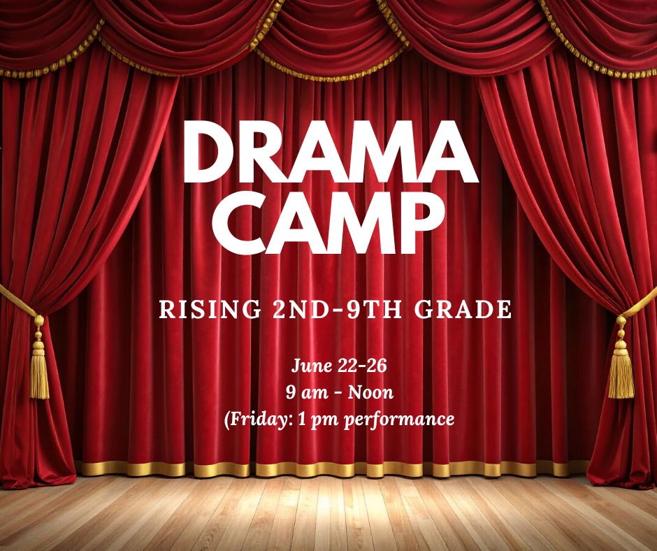 drama camp graphic