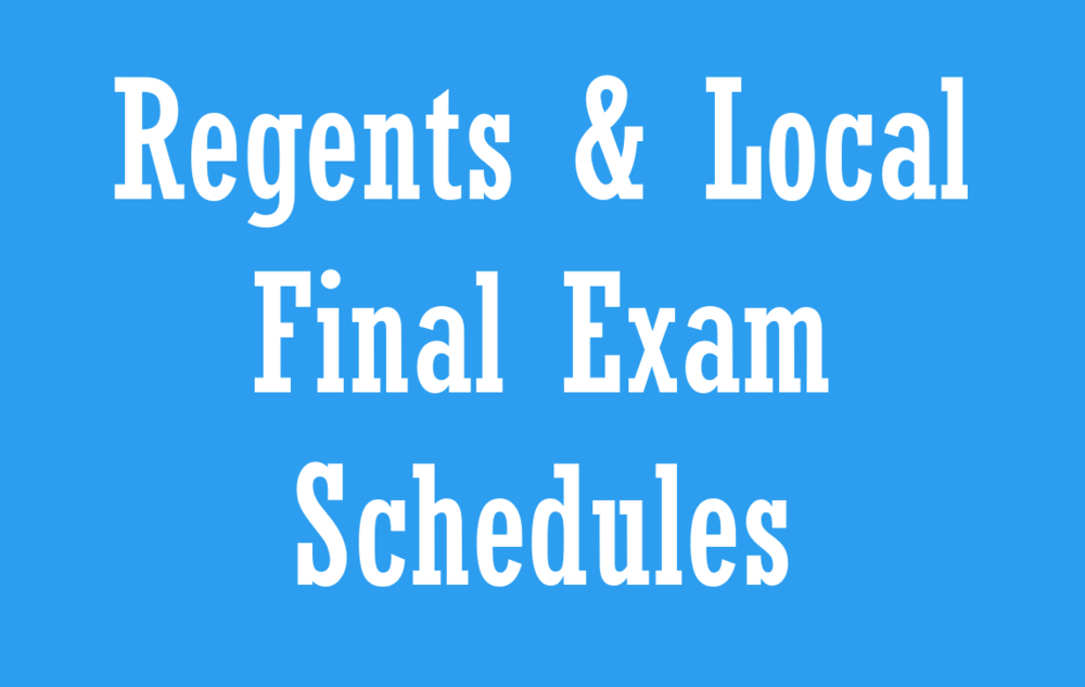 Exam Schedules