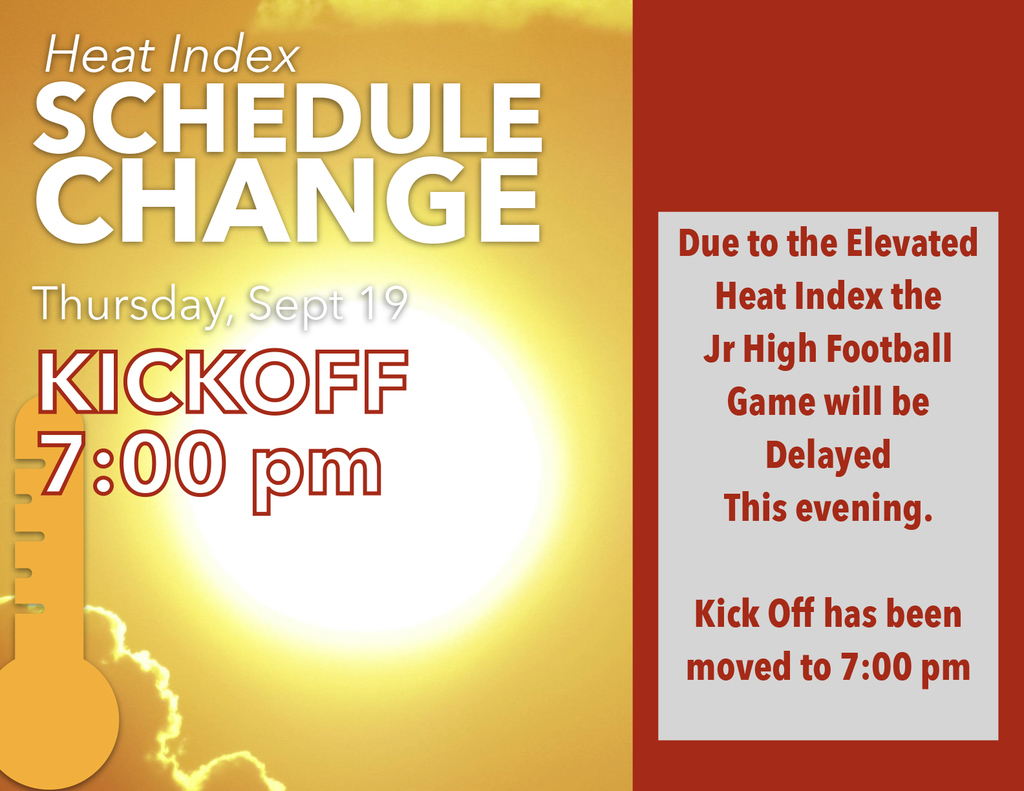 Heat Schedule Change