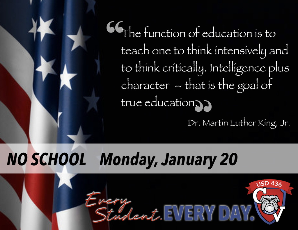No School Jan 20