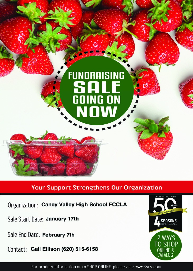 Strawberry fundraiser