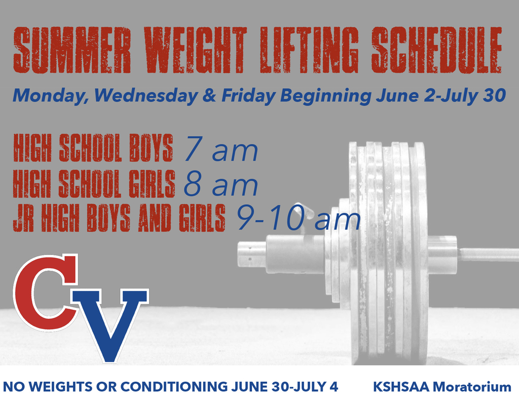Summer Weight Lifting