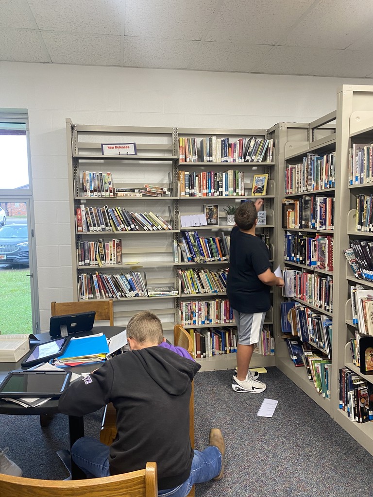 Students in Library 1