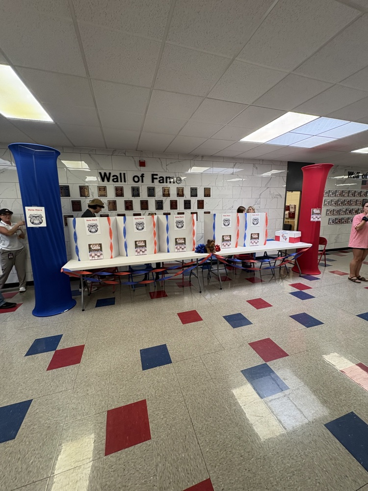 homecoming voting booths