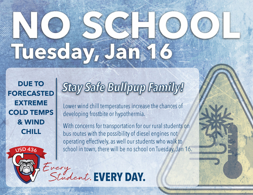 Wind Chill No School