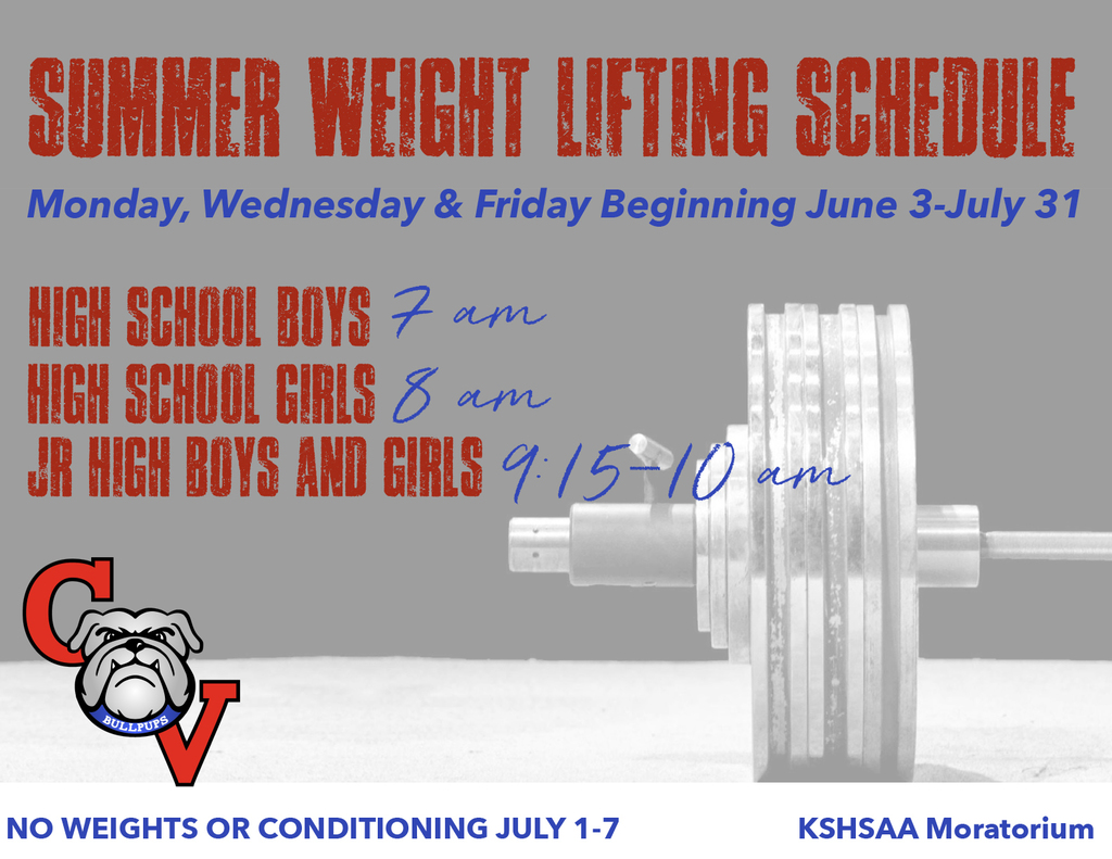 Summer Weight Lifting
