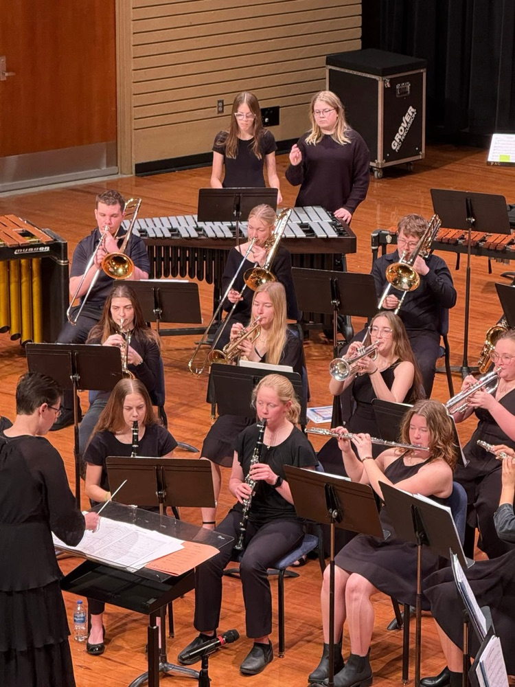 Canistota Concert Band perfomance