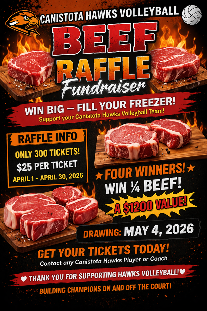 Beef Raffle Advertisement