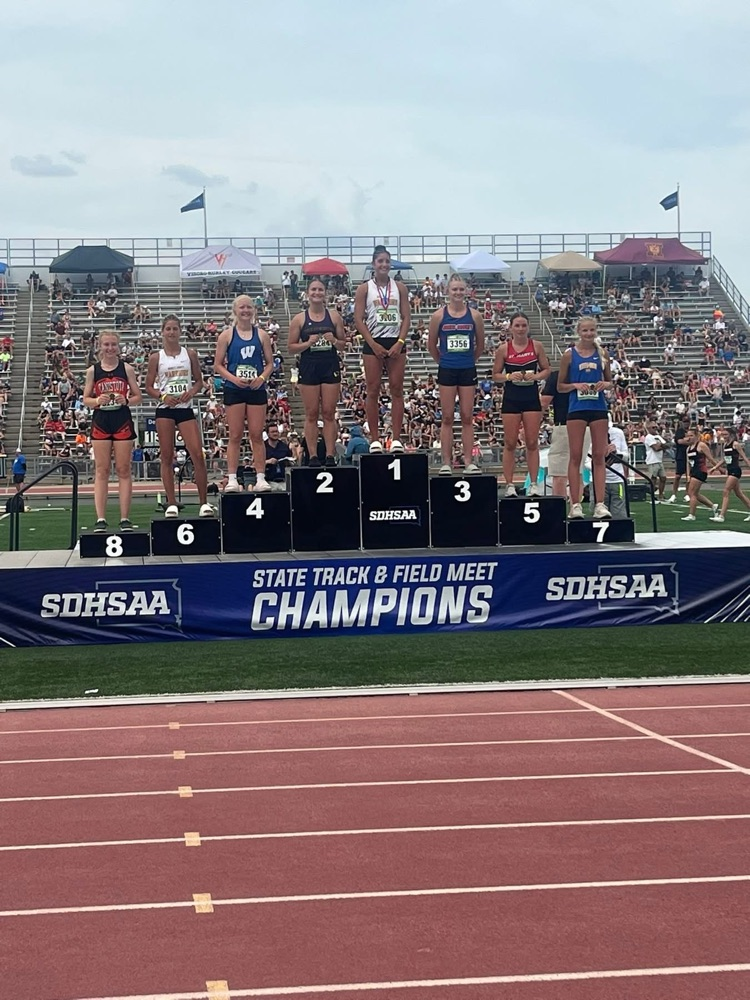 Allison Leber 8th place Long Jump
