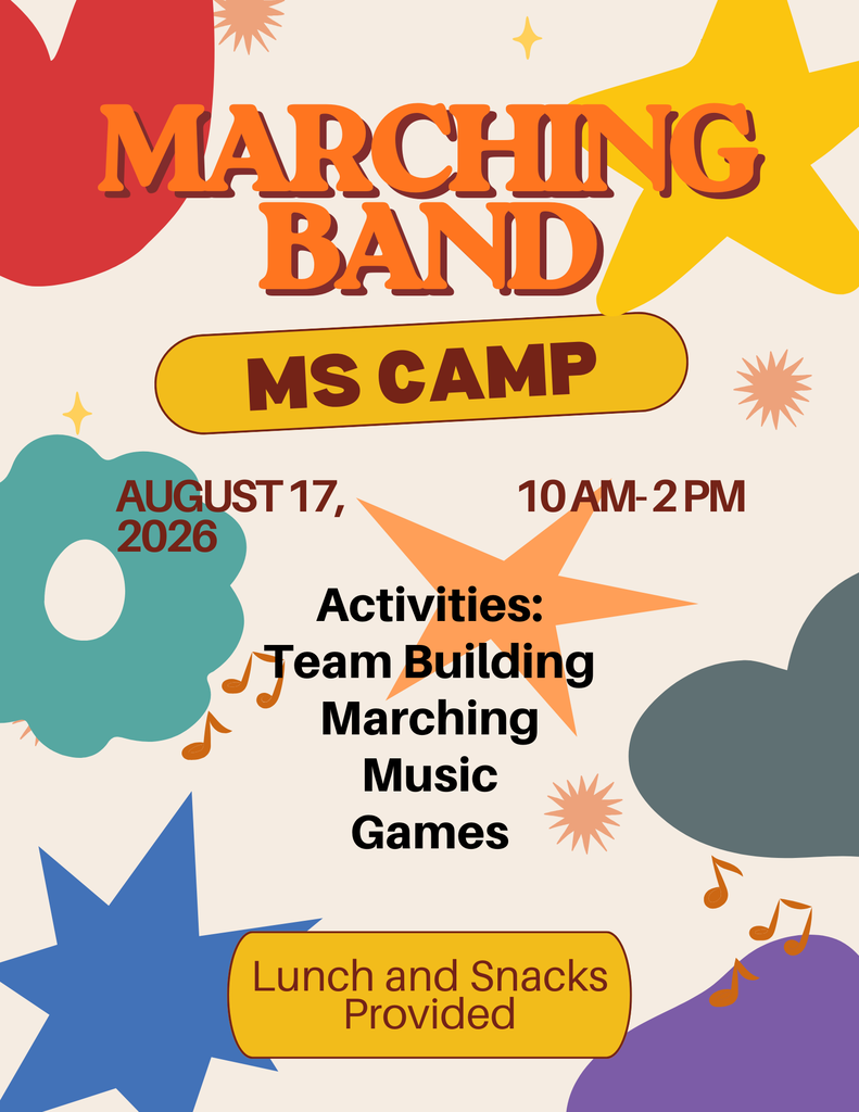 Middle School Marching Band Camp