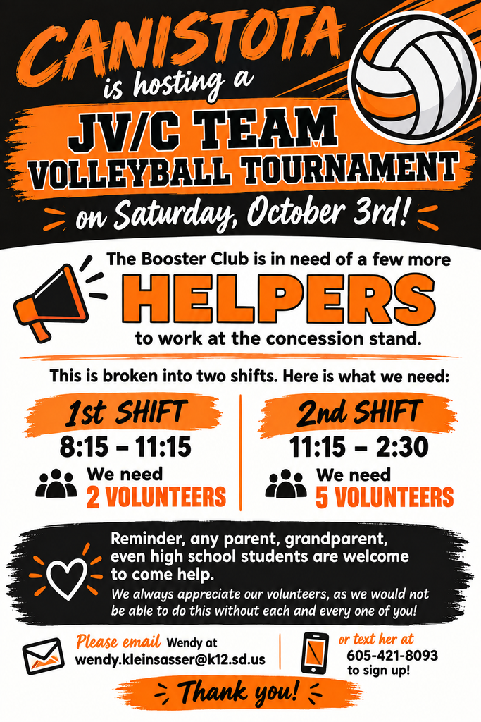 booster club poster