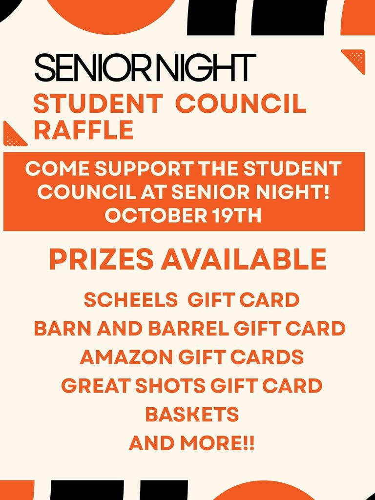 Student Council raffle