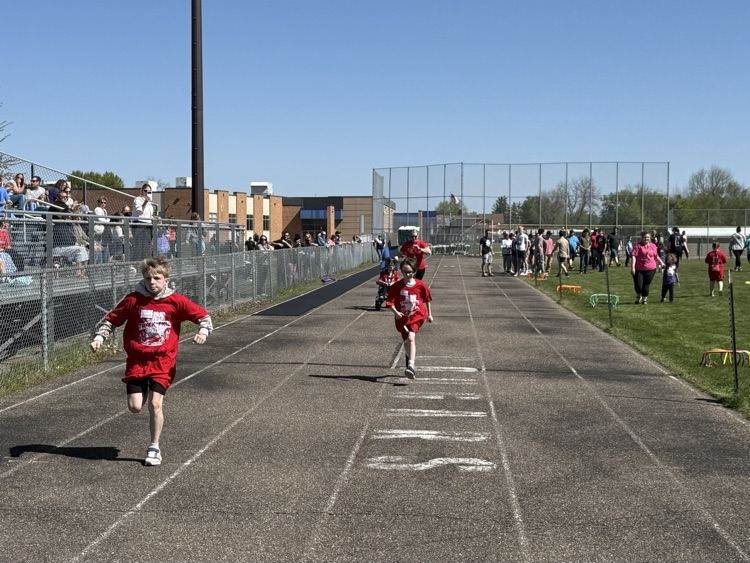 athletes participating in track and field events
