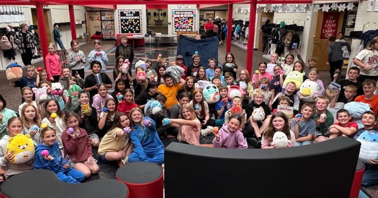 students pictured in library