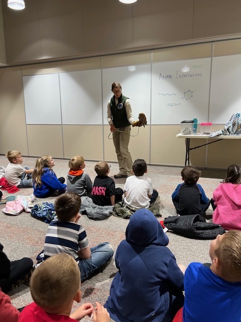 students at the zoo 