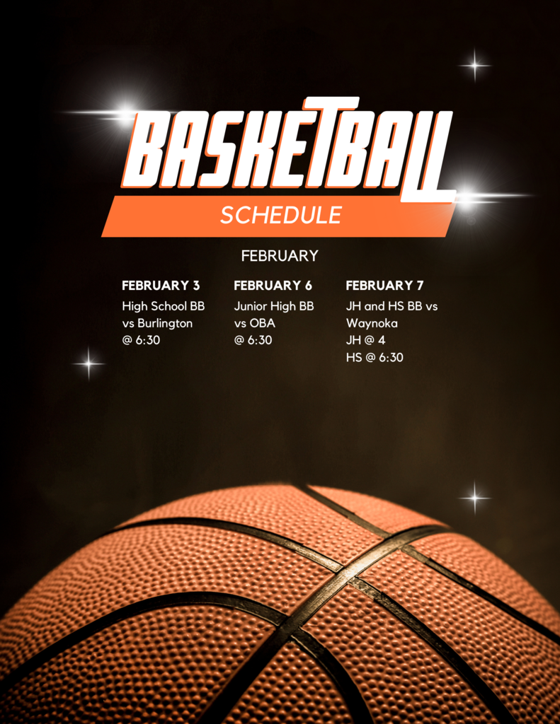 Basketball schedule