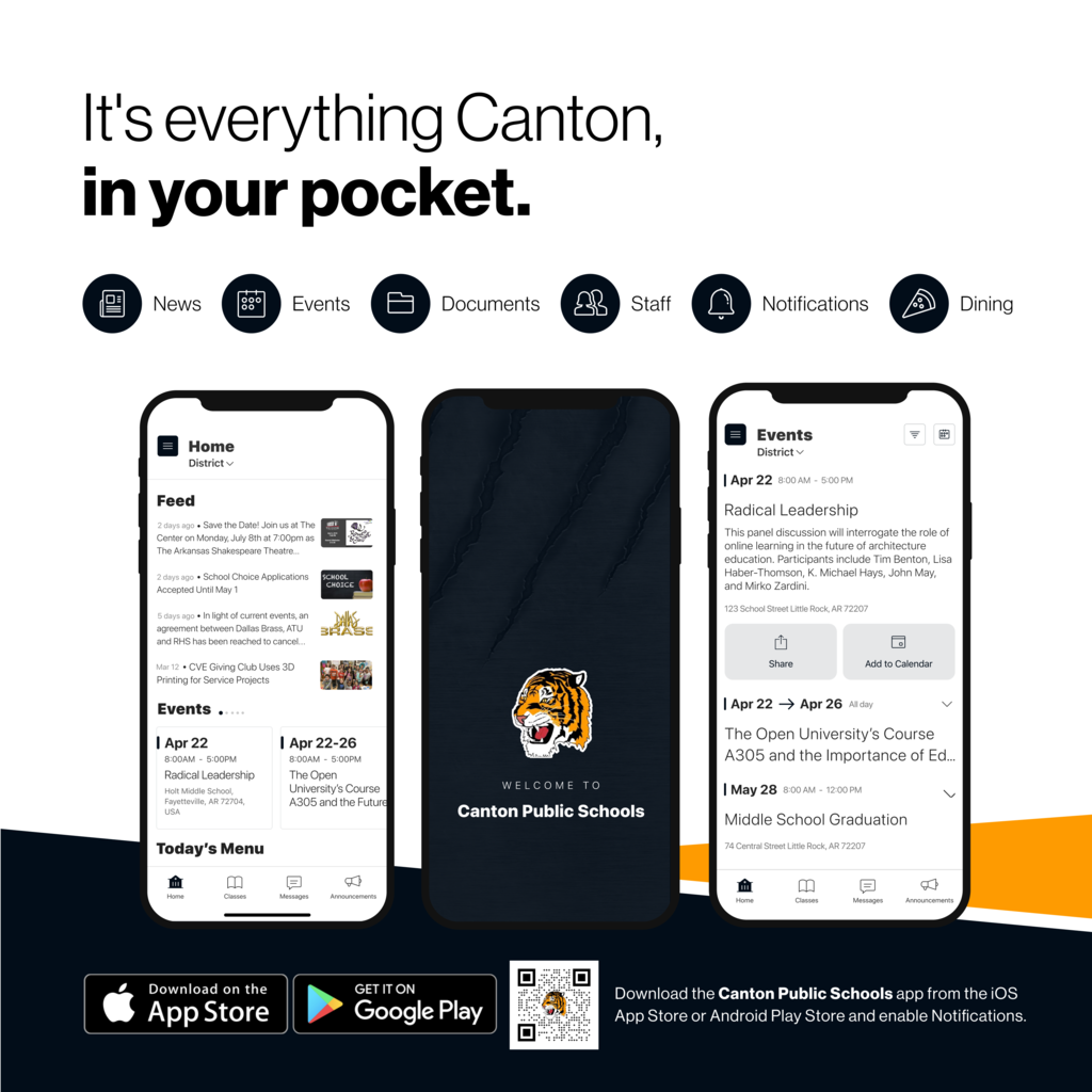 it's everything canton in your pocket. Image of the new app.