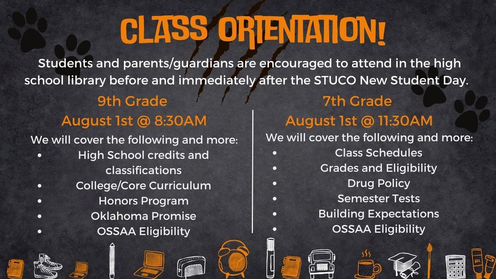 class orientation