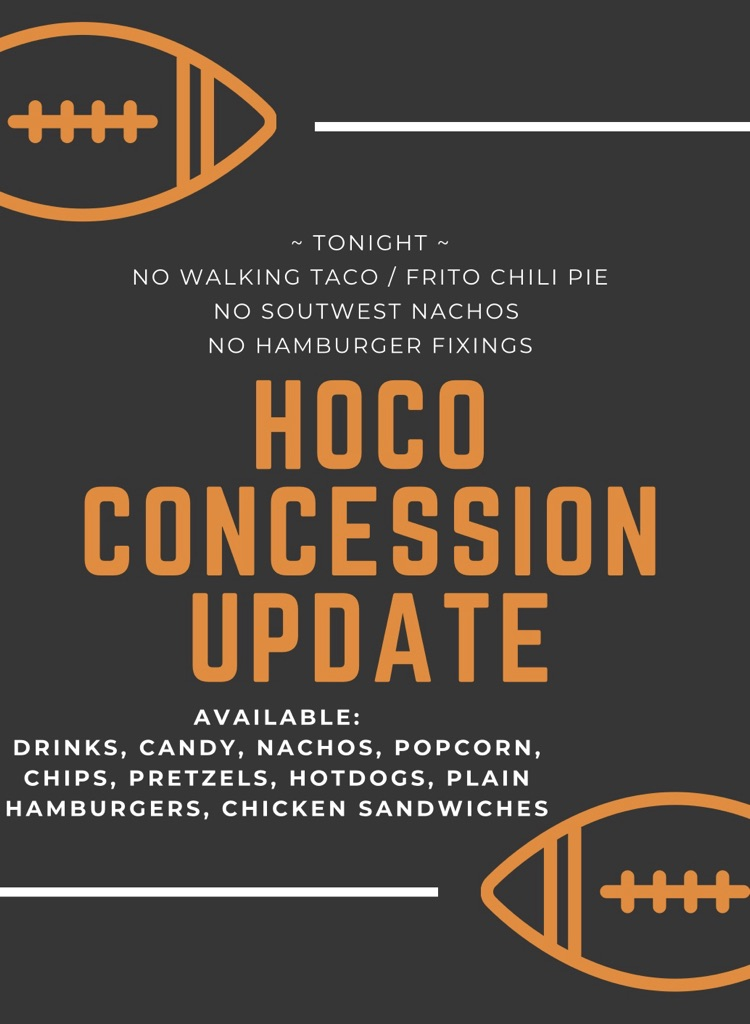 hoco concession update