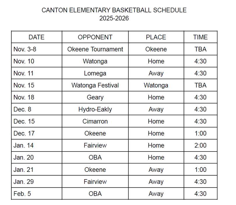 Elementary Basketball
