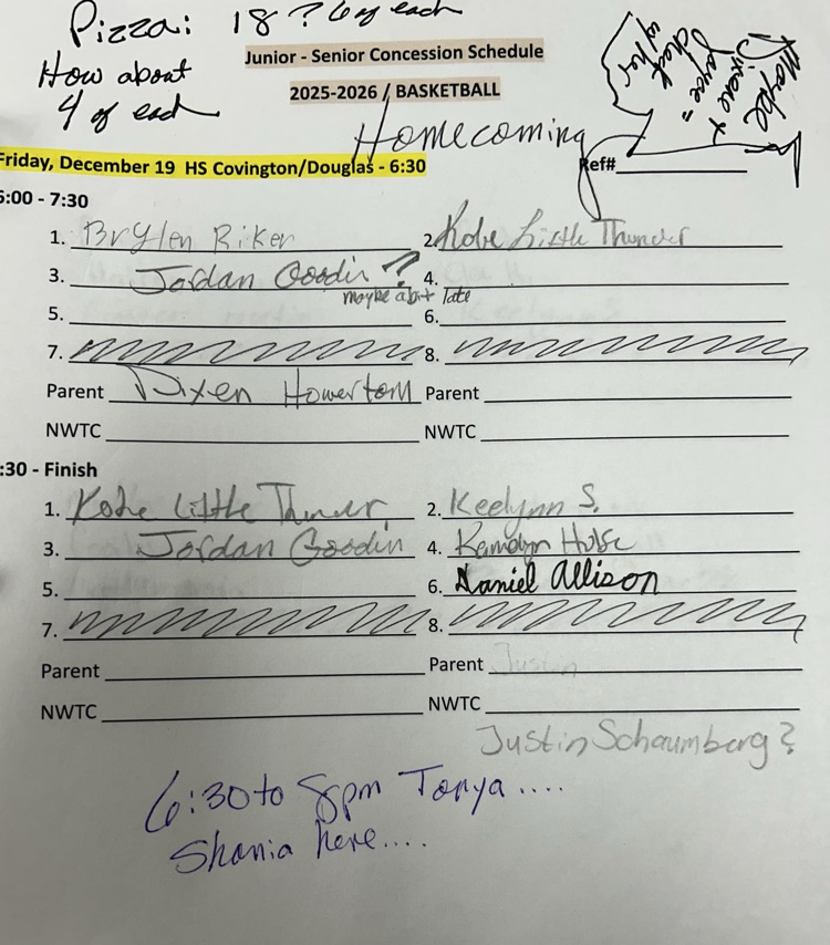 Homecoming: 12-19-25