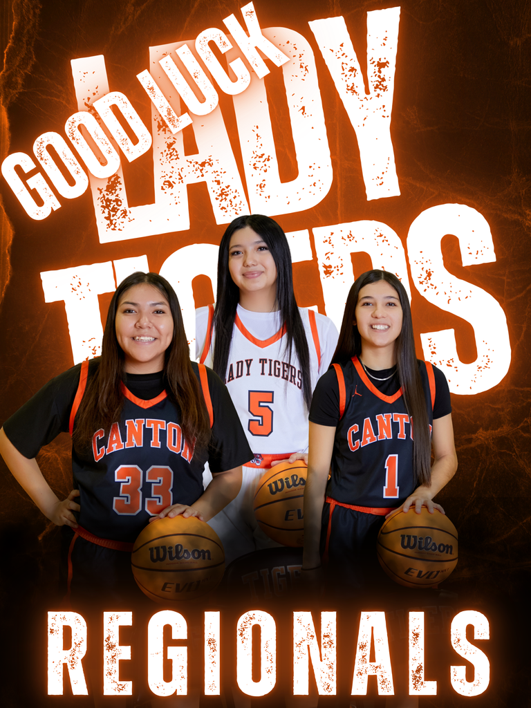 Regional graphic with three basketball players
