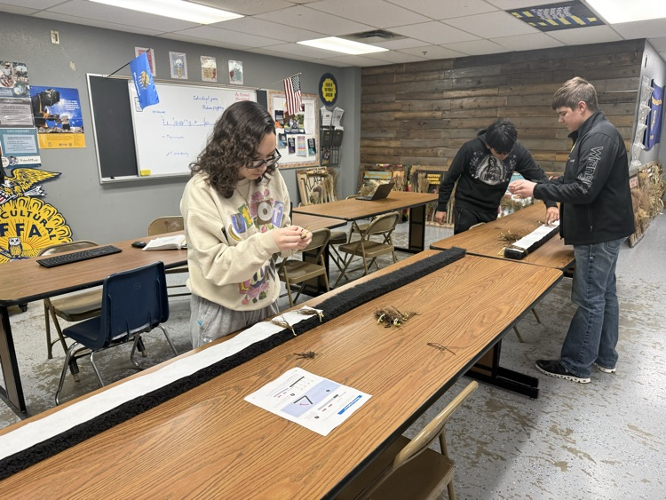 8th Grade starting their hydroponics system today.