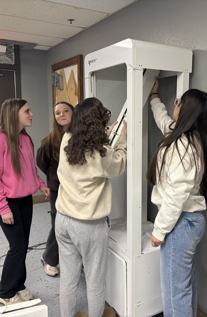 8th Grade starting their hydroponics system today.