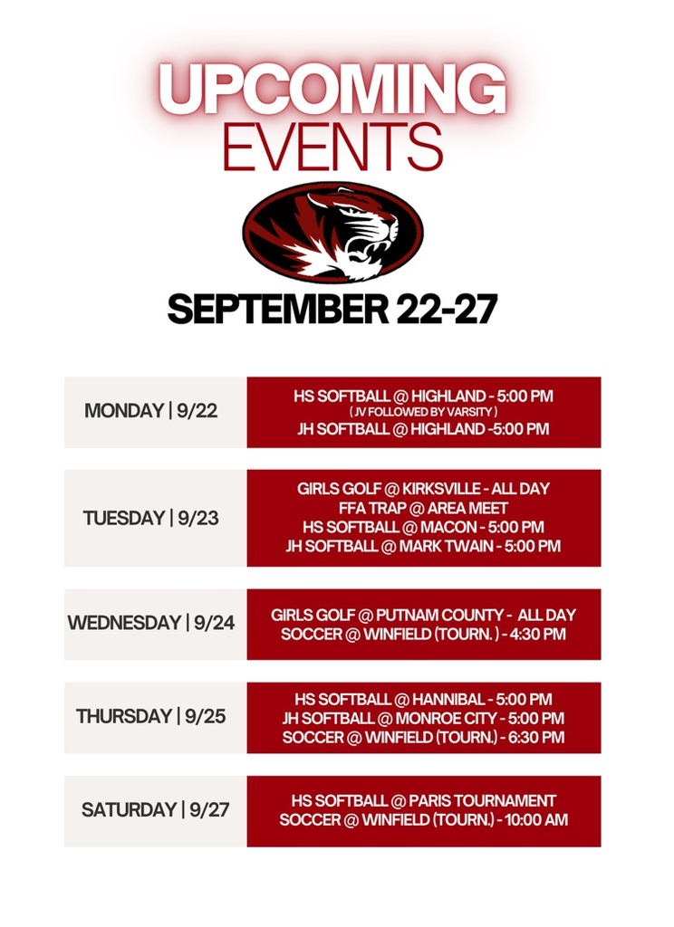 Weekly Events