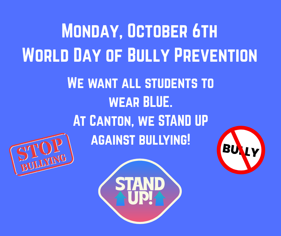 At Canton we STAND UP to Bullies (1)