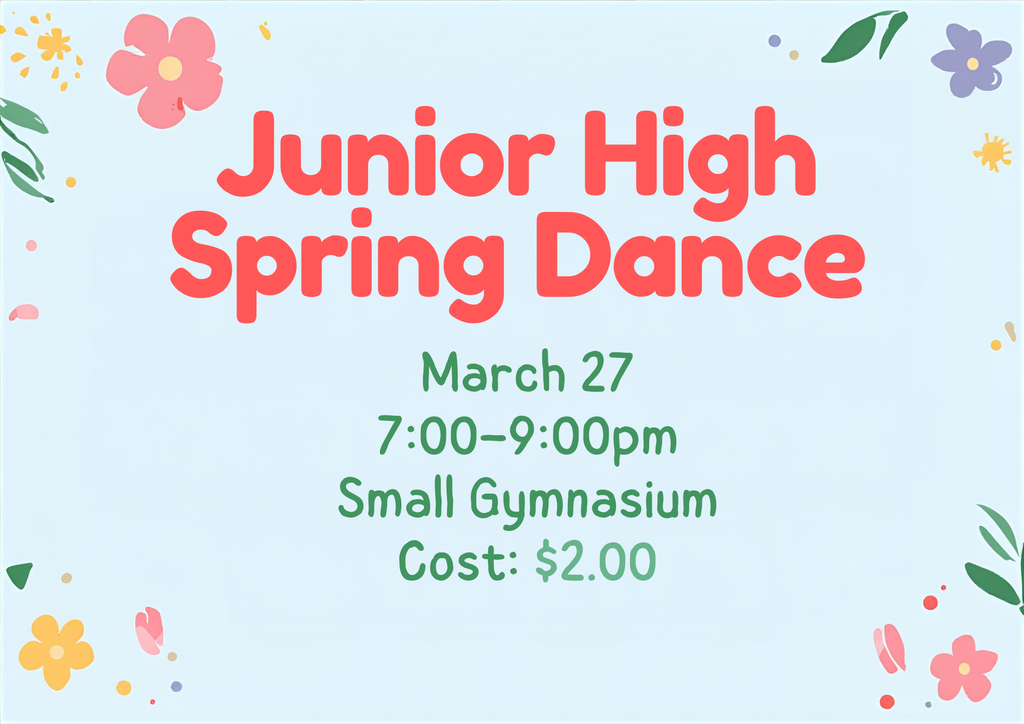 Junior High Spring Dance