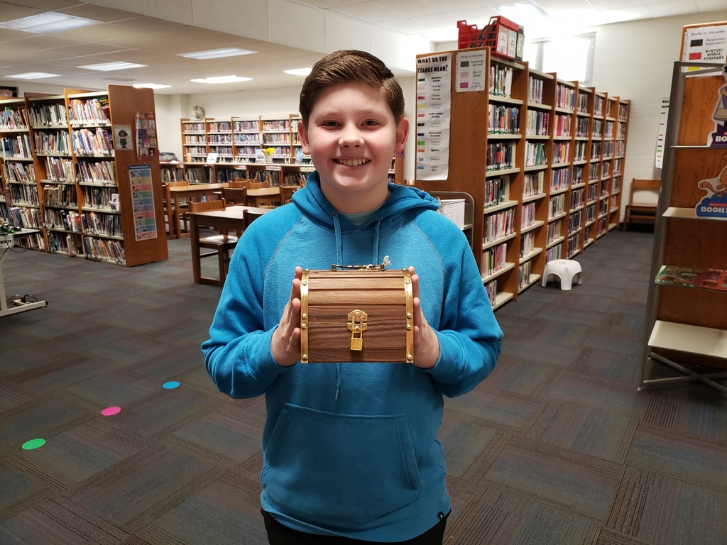 First Treasure Chest winner - Warren 