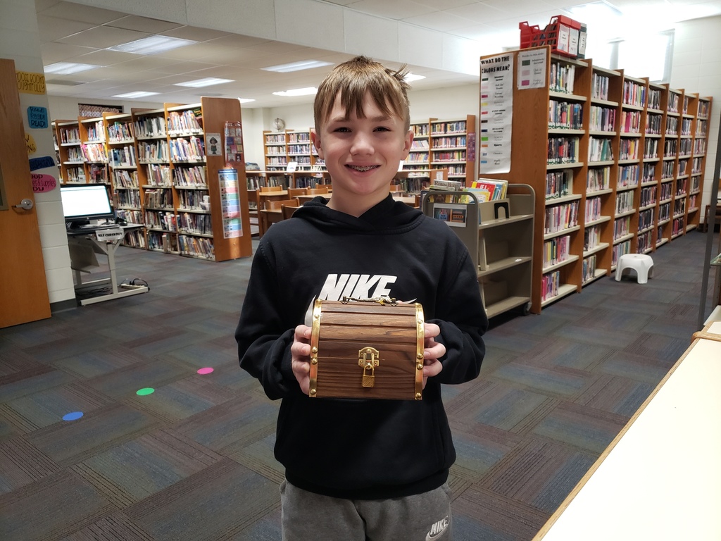 Second Treasure Chest winner - Braxton 